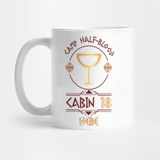 Cabin #18 in Camp Half Blood, Child of Hebe – Percy Jackson inspired design Mug